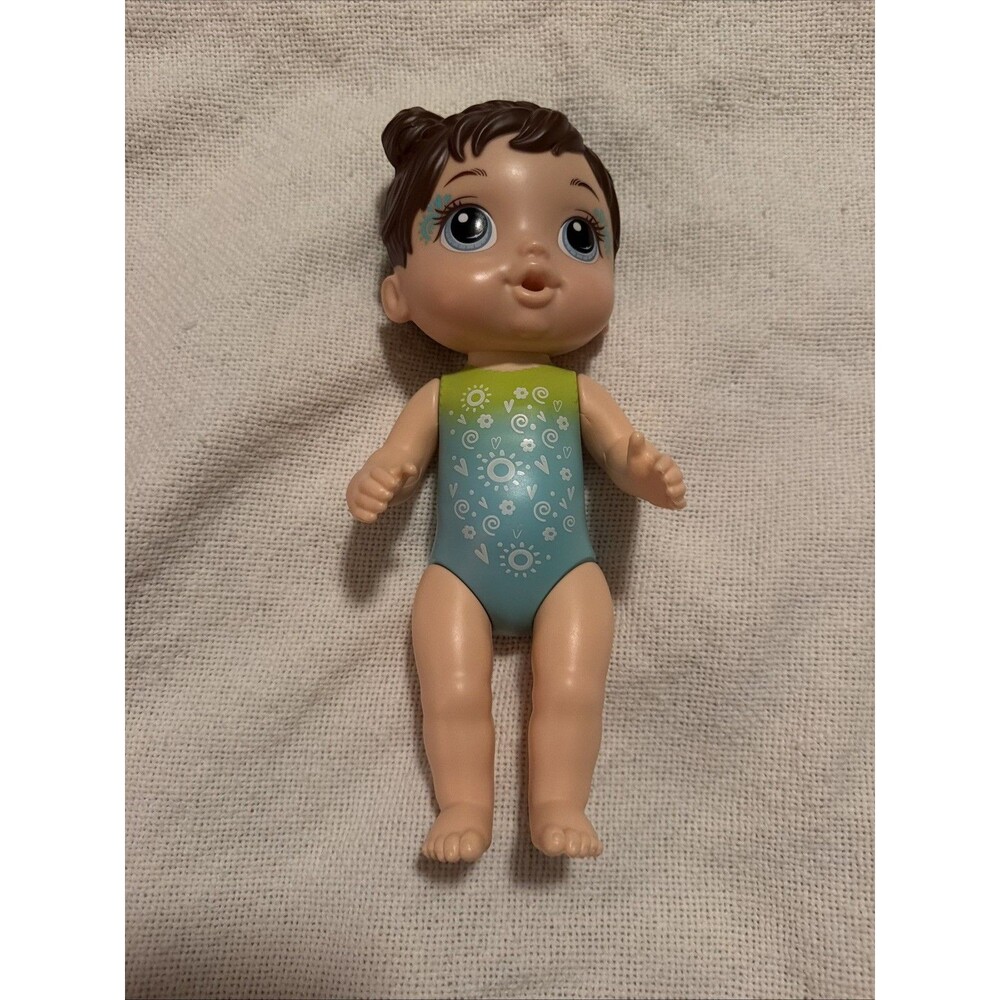 Baby Alive Rainbow Spa Baby Brown Hair 2022 Hasbro Doll